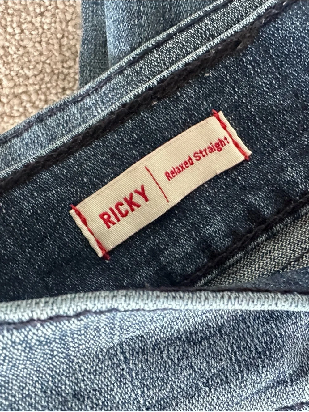 True Religion World Tour Men’s Jeans Size 32 Medium Wash Horseshoe